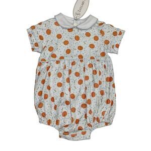 NWT (Please Read) Lullaby Set 9M Pumpkin Charleston Bubble